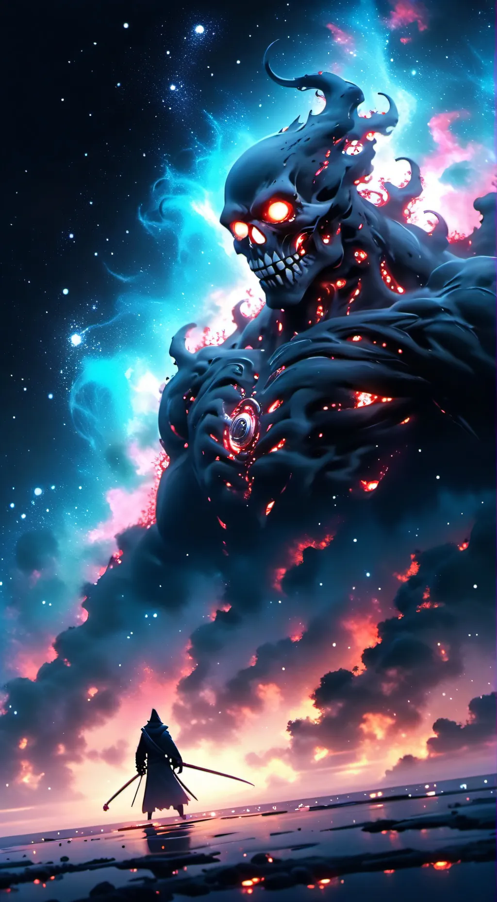 ai character: Flim Monster background