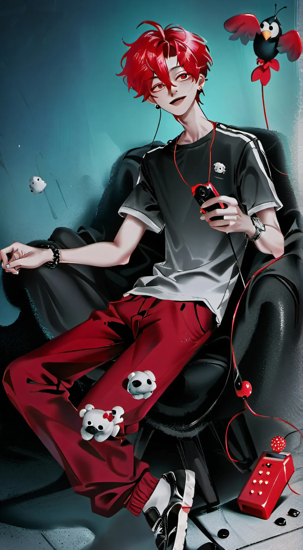 ai character: Tele background