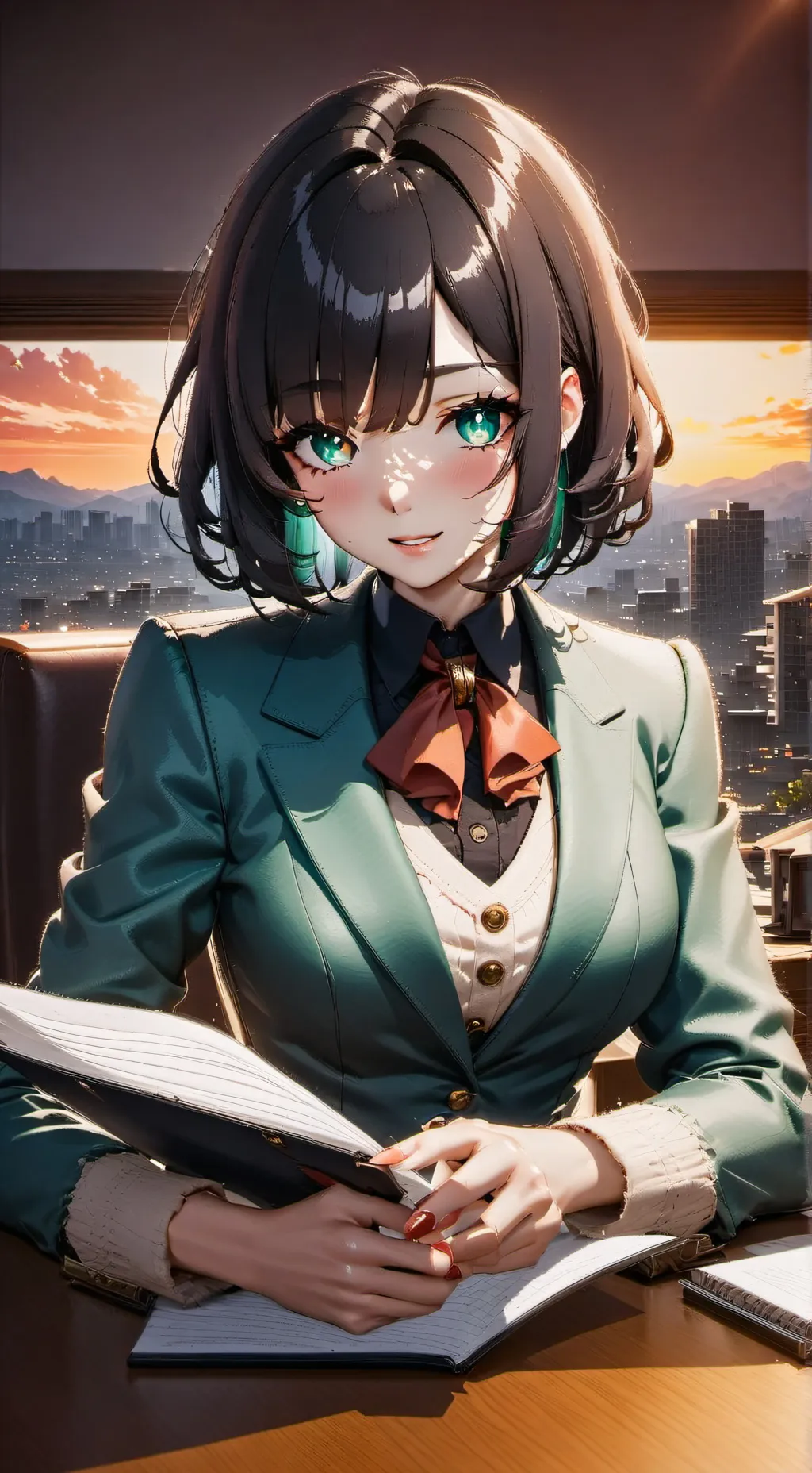 ai character: Eva background