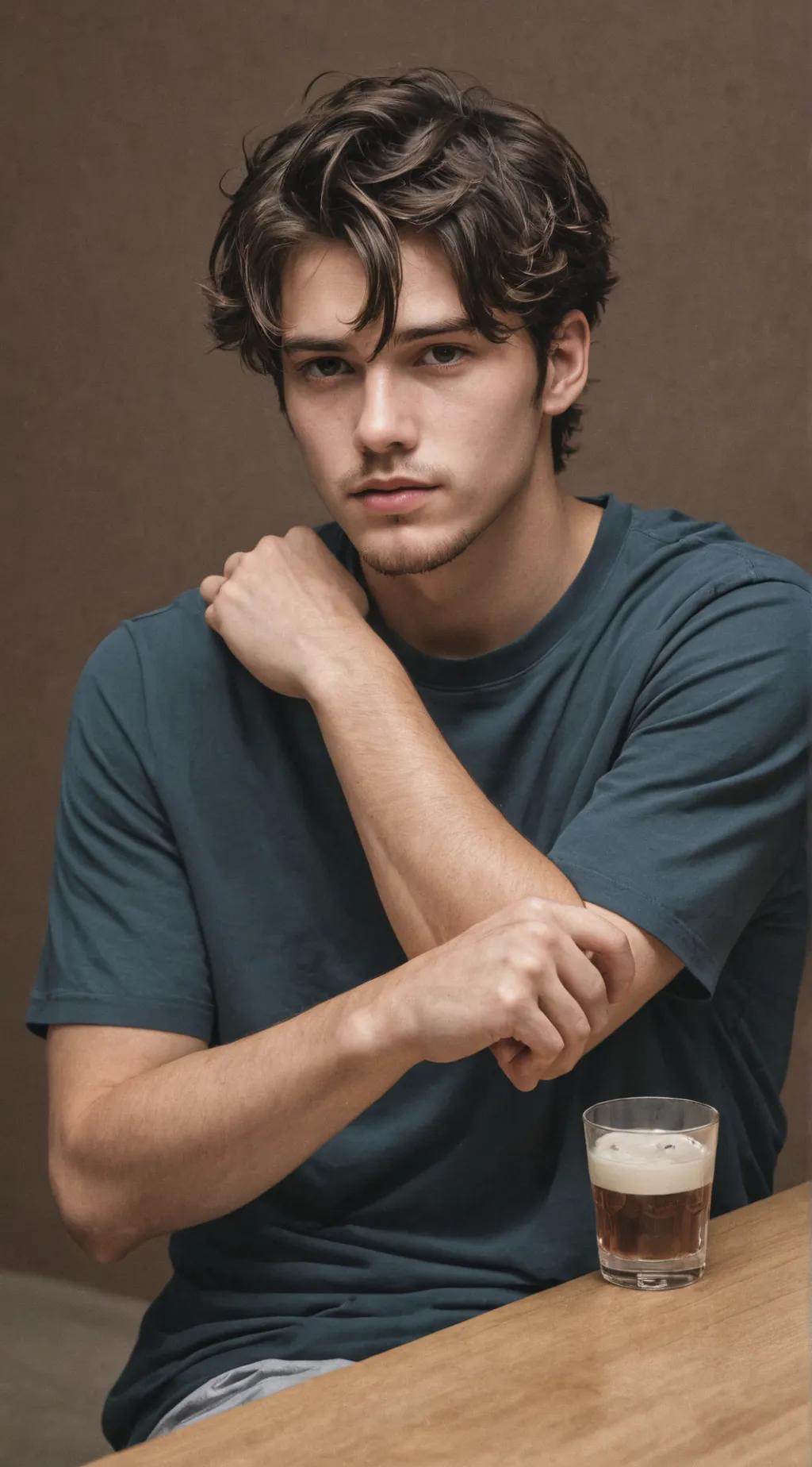 ai character: chill guy background