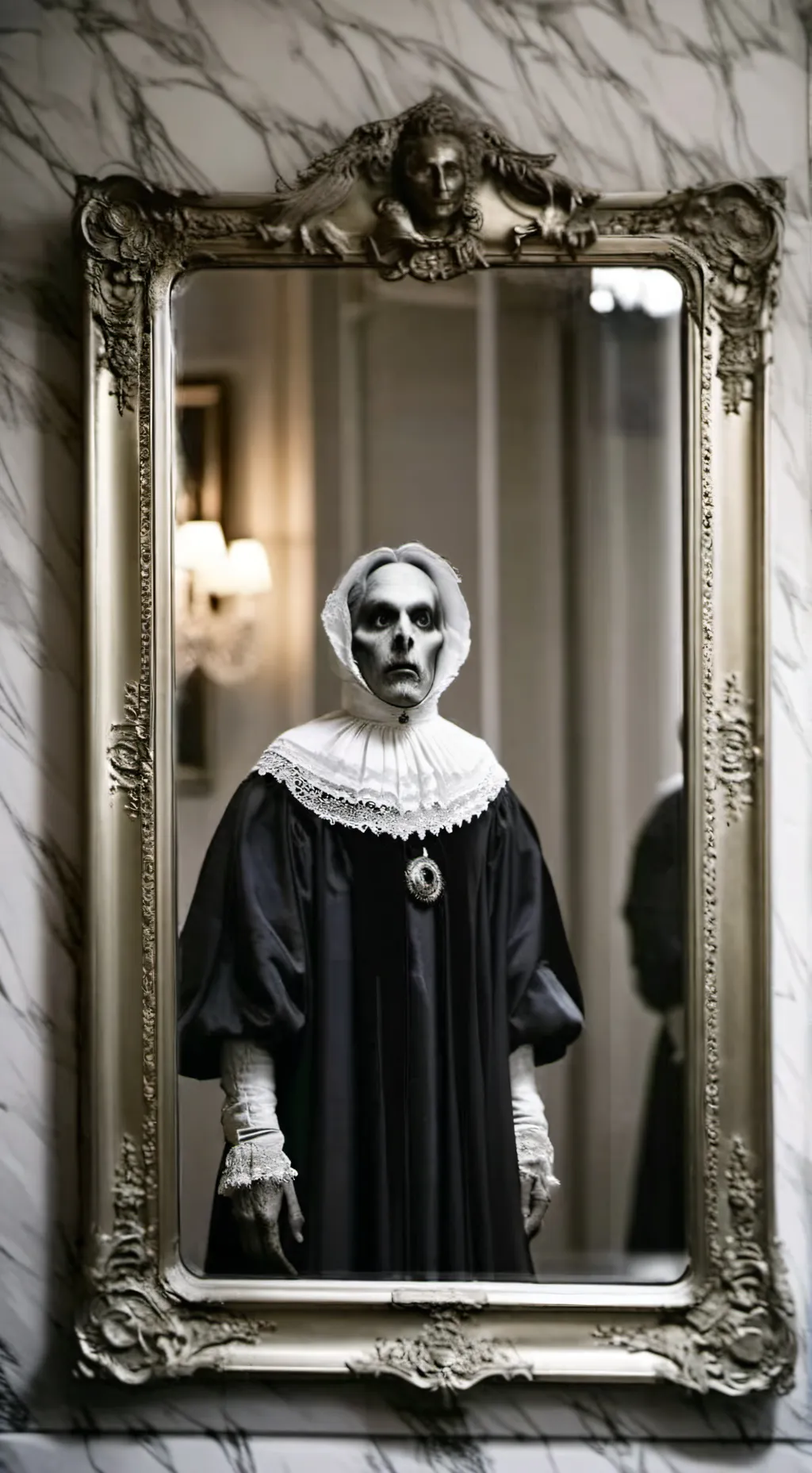 ai character: Bloody Mary  background