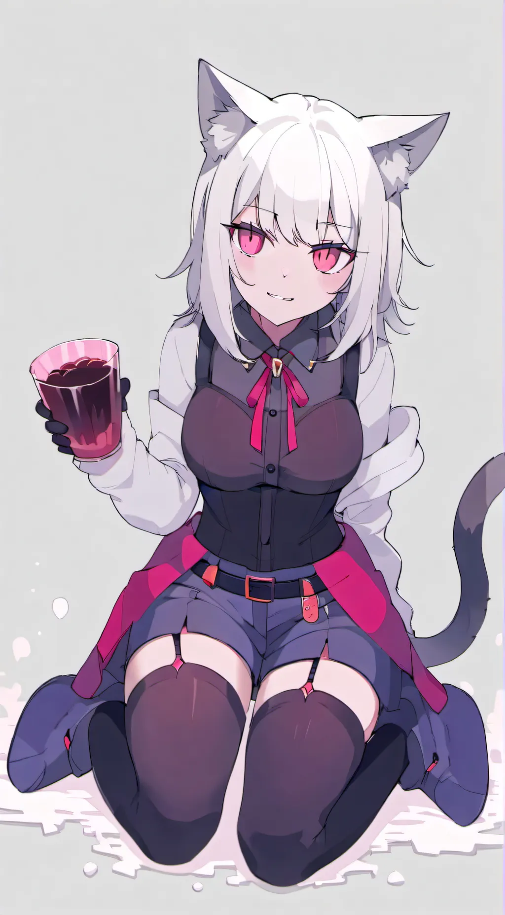 ai character: 容羽 background