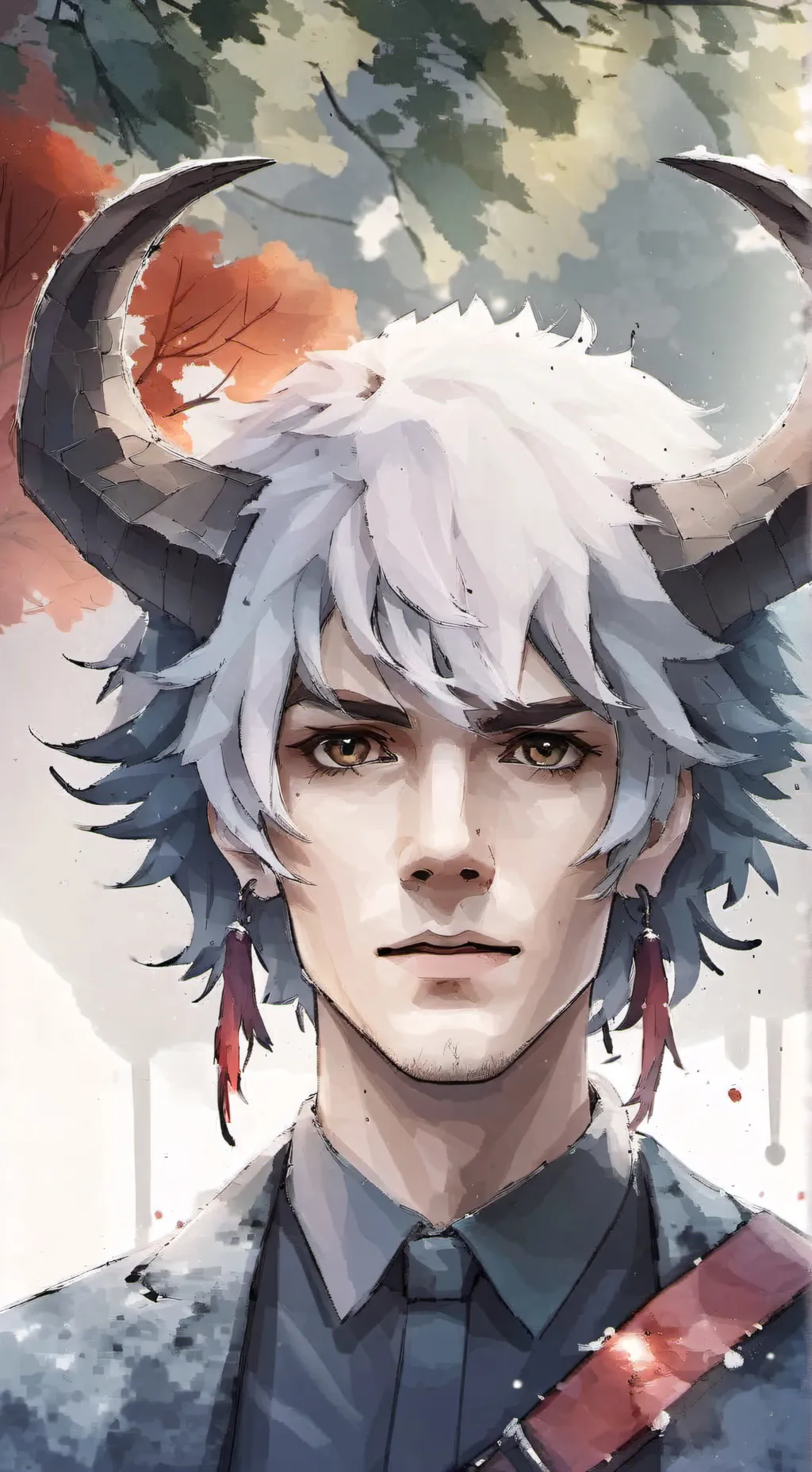 ai character: xđəmøŋ background