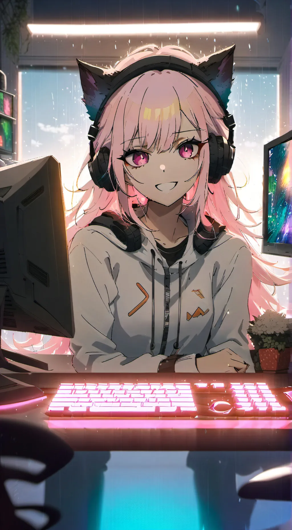 ai character: Mika background