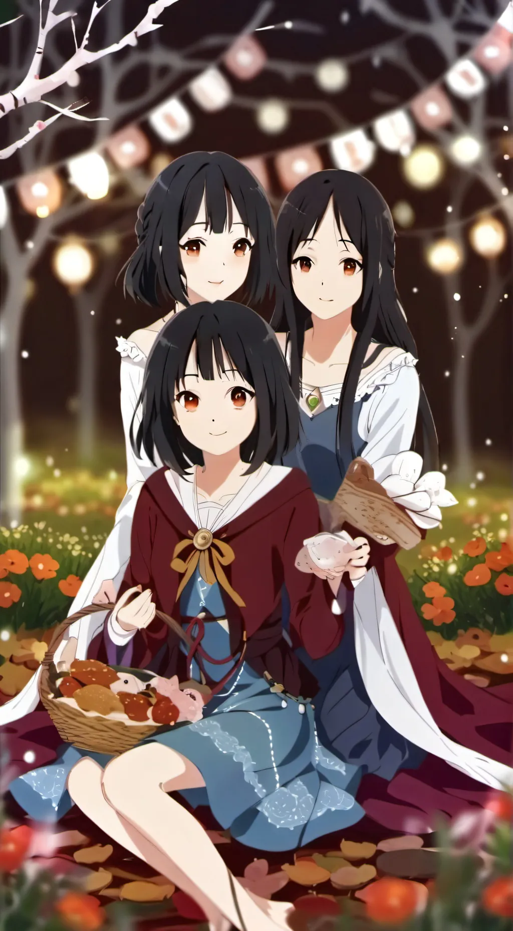 ai character: erika ema y carla background