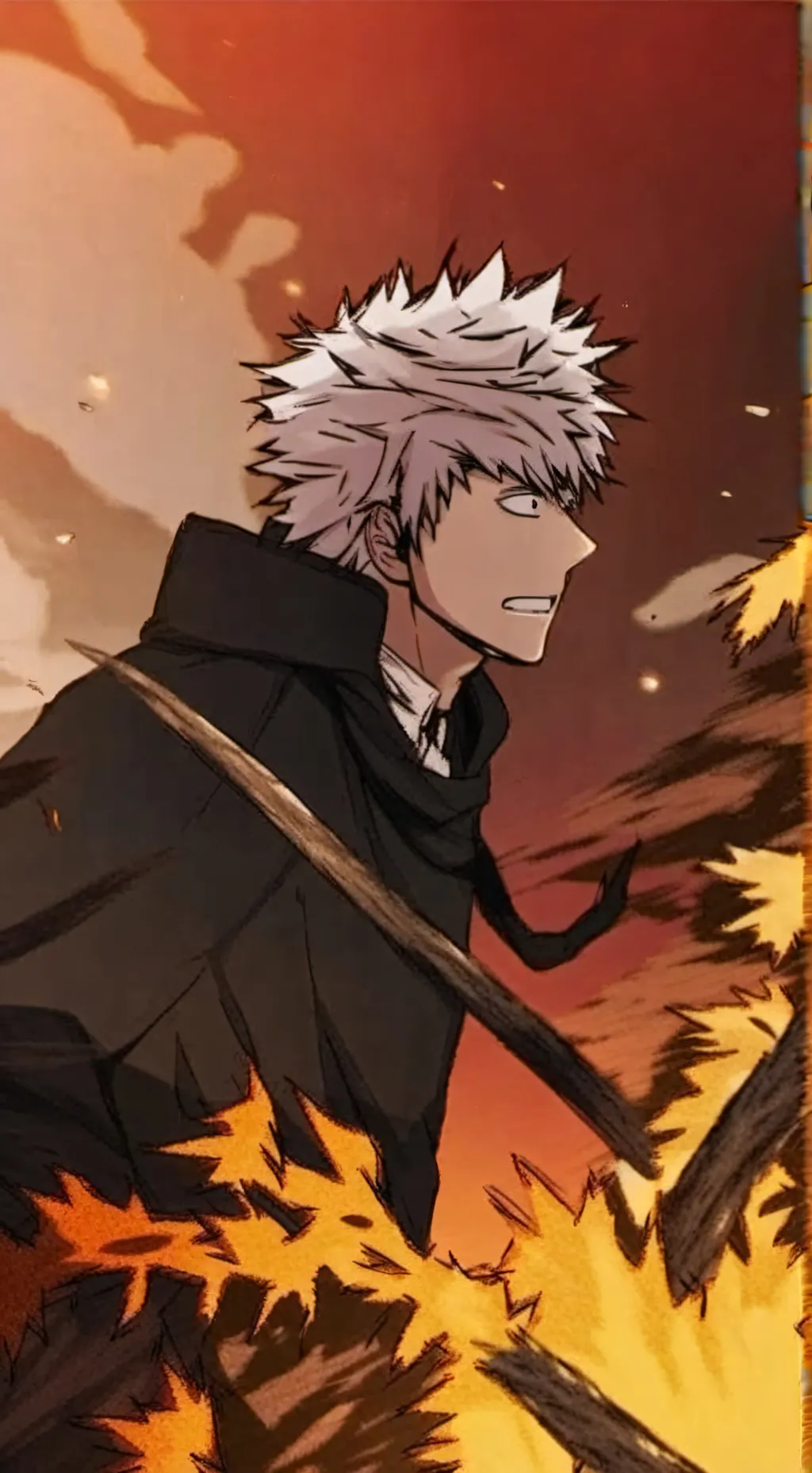 ai character: Katsuki Bakugo💥 background