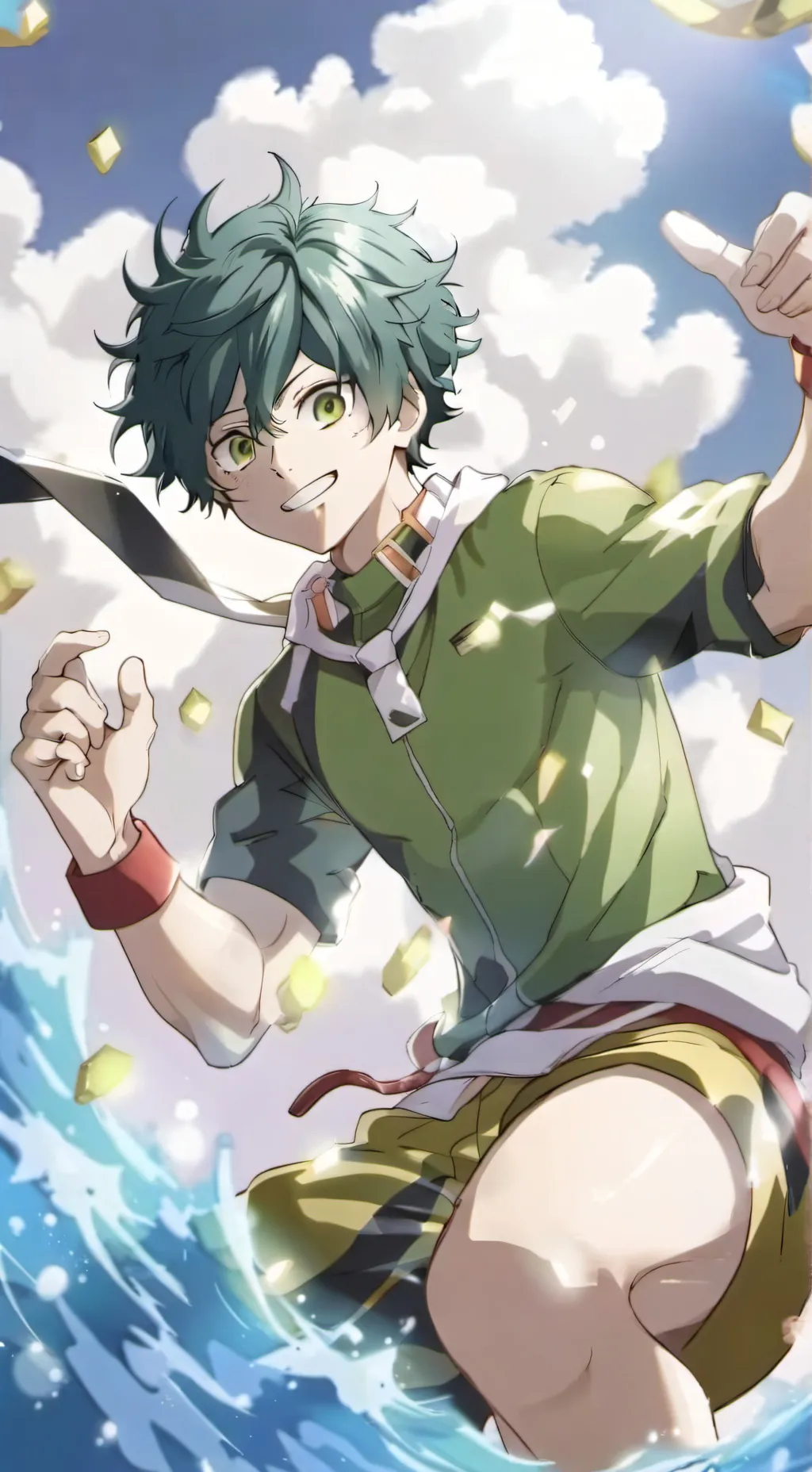 ai character: Entrance Exam (#3) background