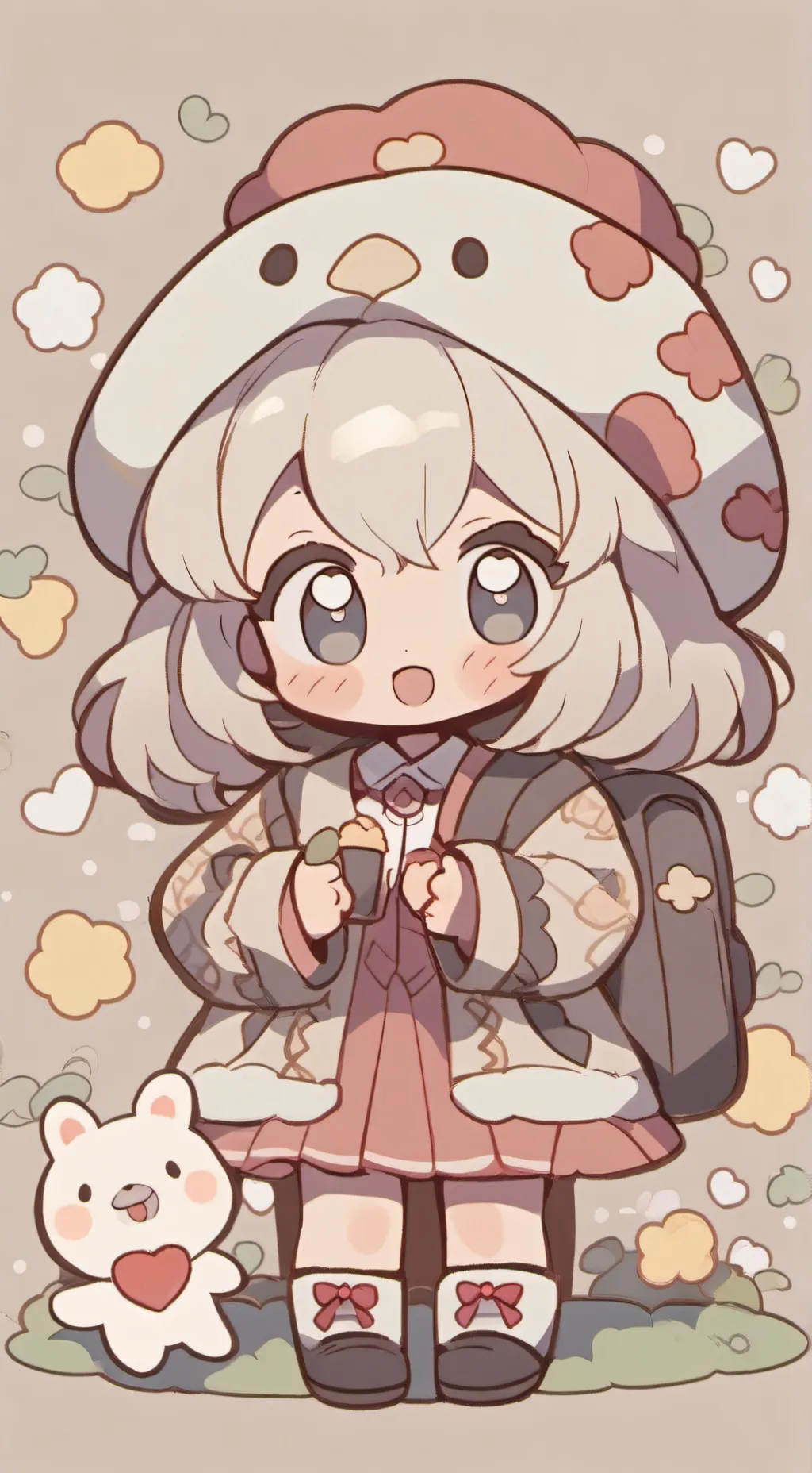 ai character: he you want to be background