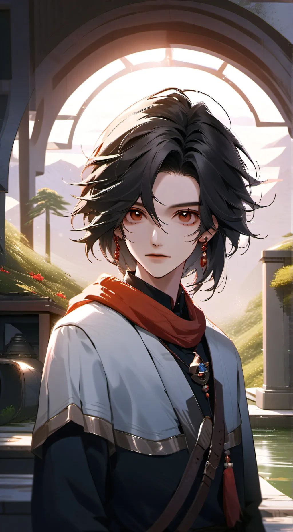 ai character: Lukas background