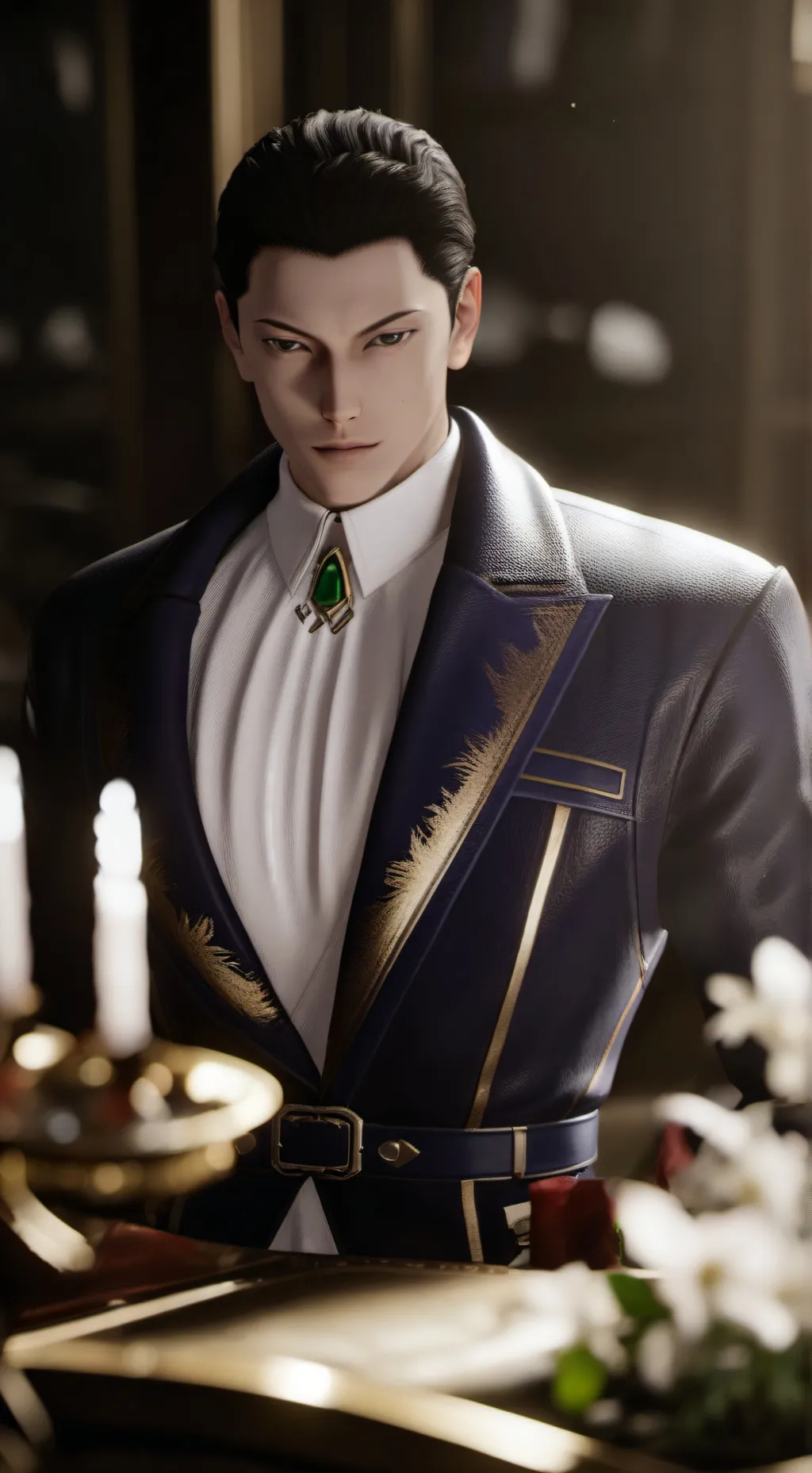 ai character: Gojo and geto  background