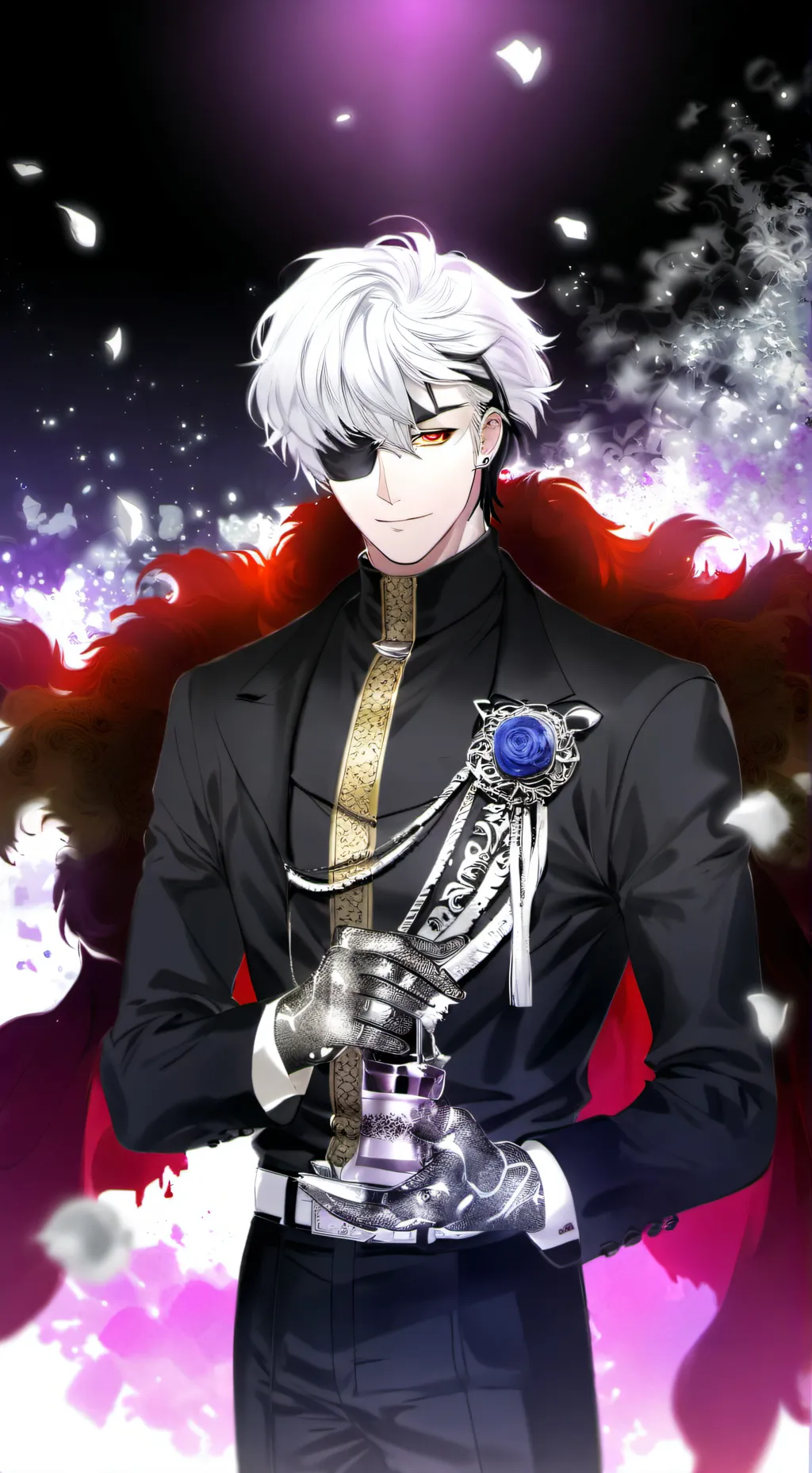 ai character: Gojoujou😁😁😁 background