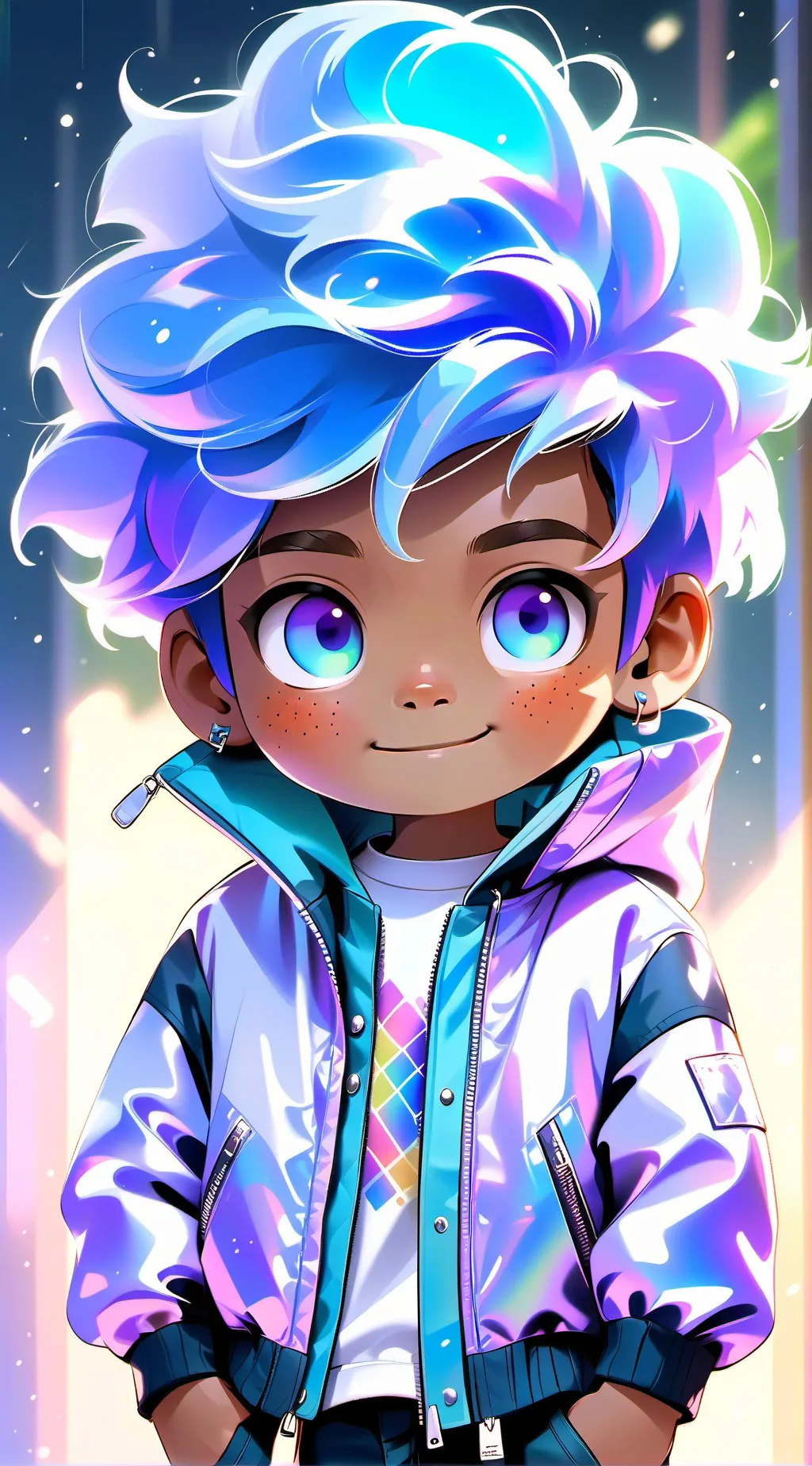 ai character: J,S,and T background