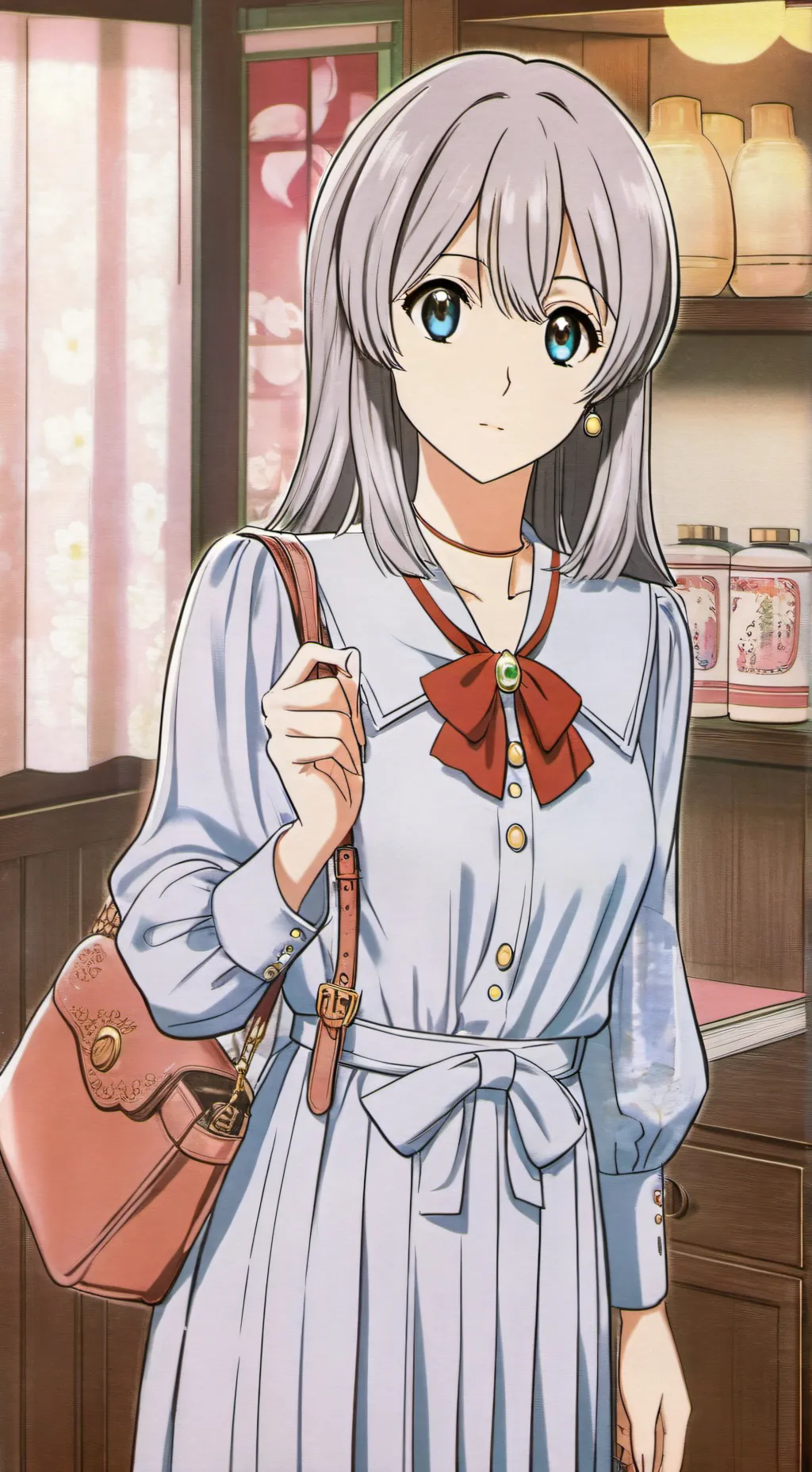 ai character: Lilly background