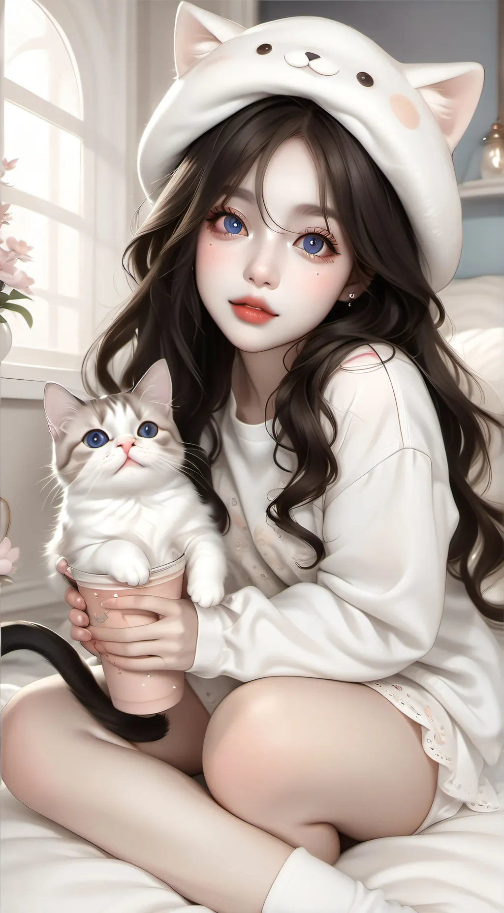 ai character: lia Rose background