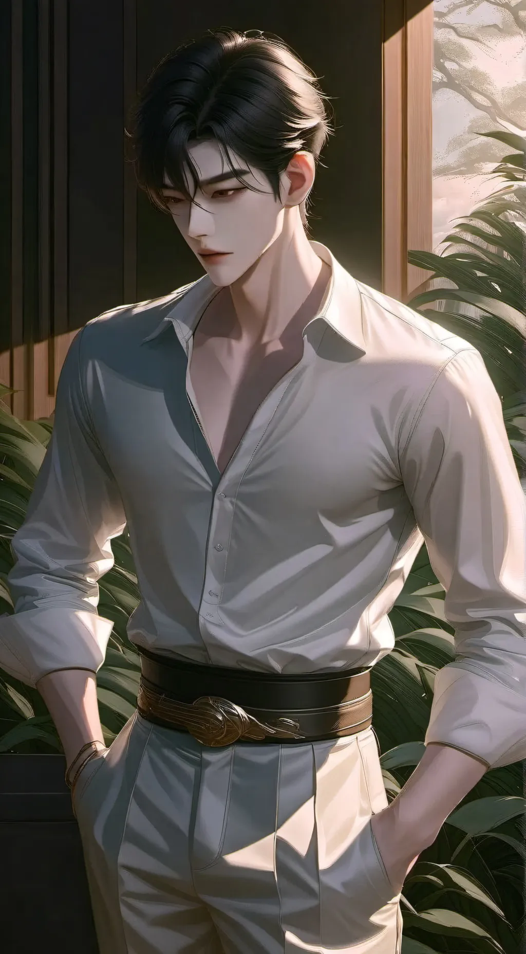 ai character: noah background