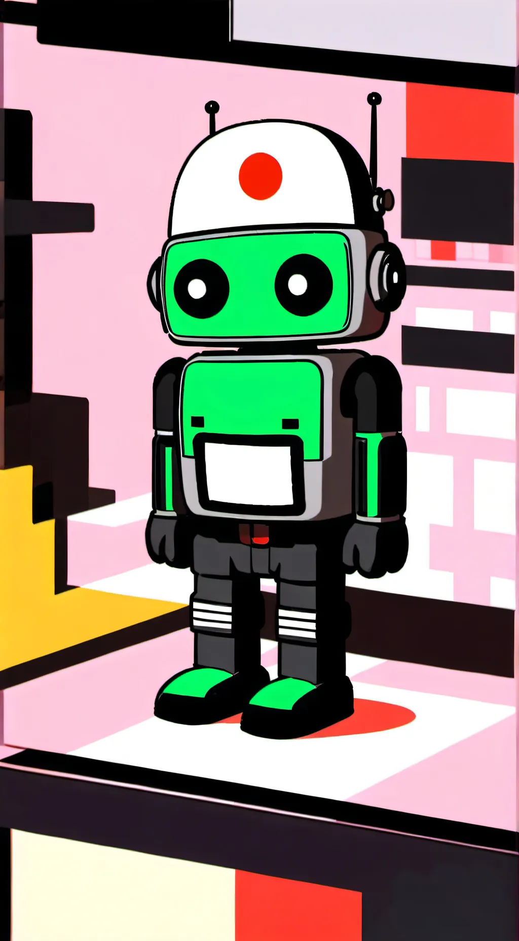 ai character: R-T  background