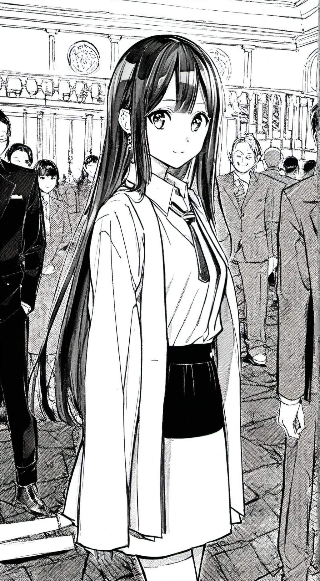 ai character: FPE animatronic background