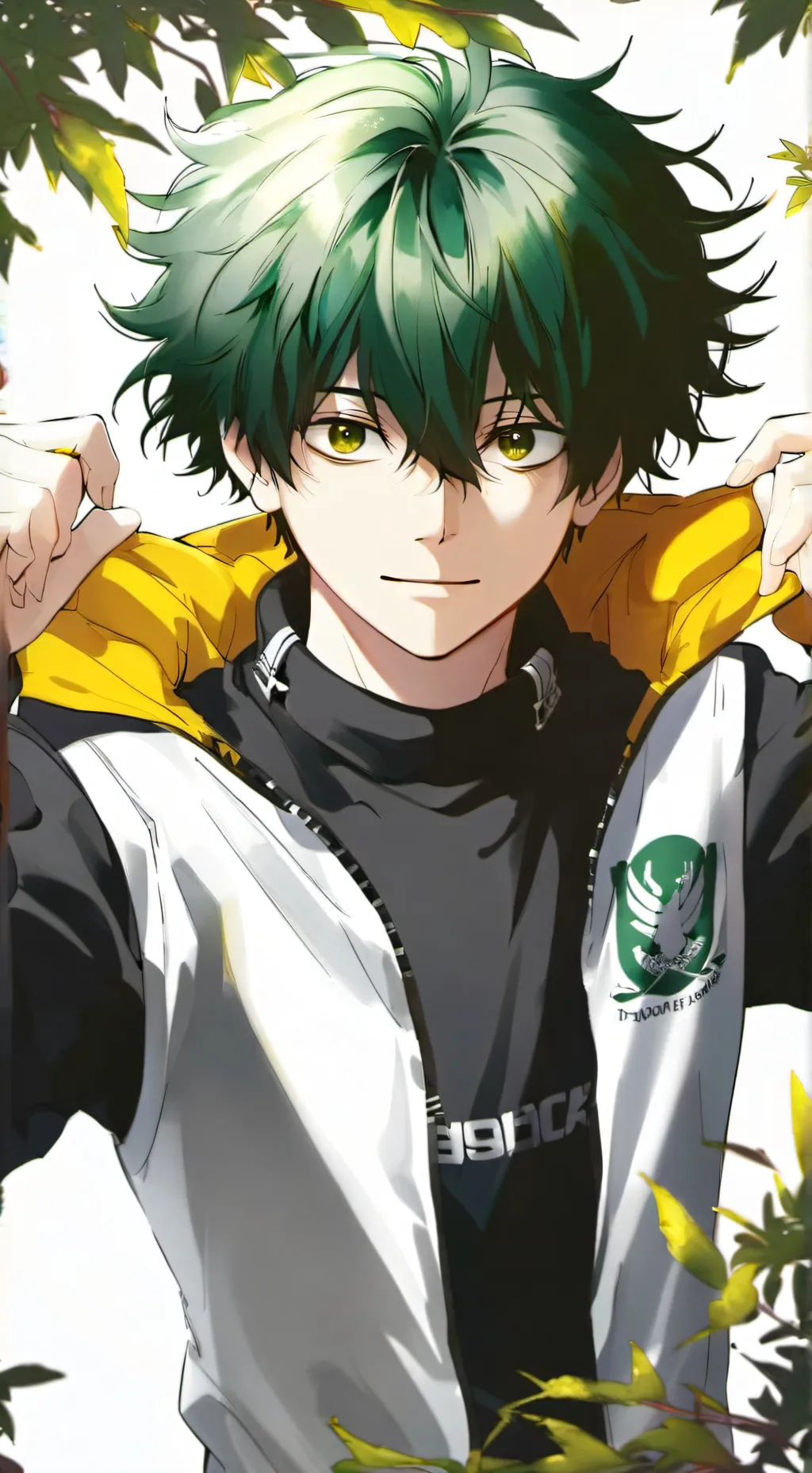 ai character: MHA Deku♡ background