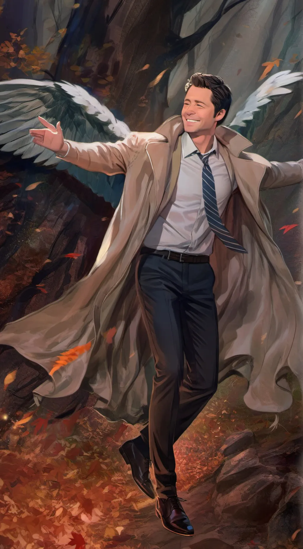 ai character: Supernatural background