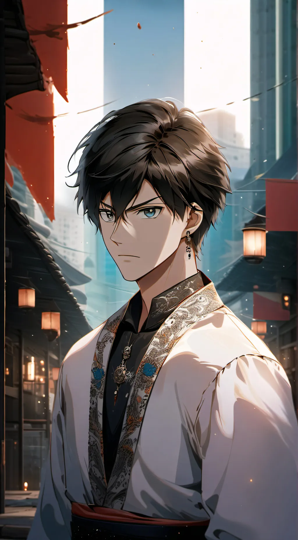 ai character: Tobio kageyama  background