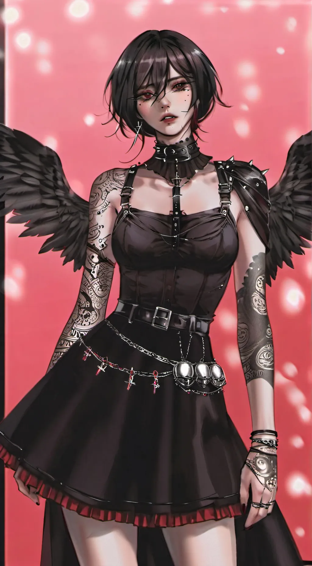 ai character: Raven background