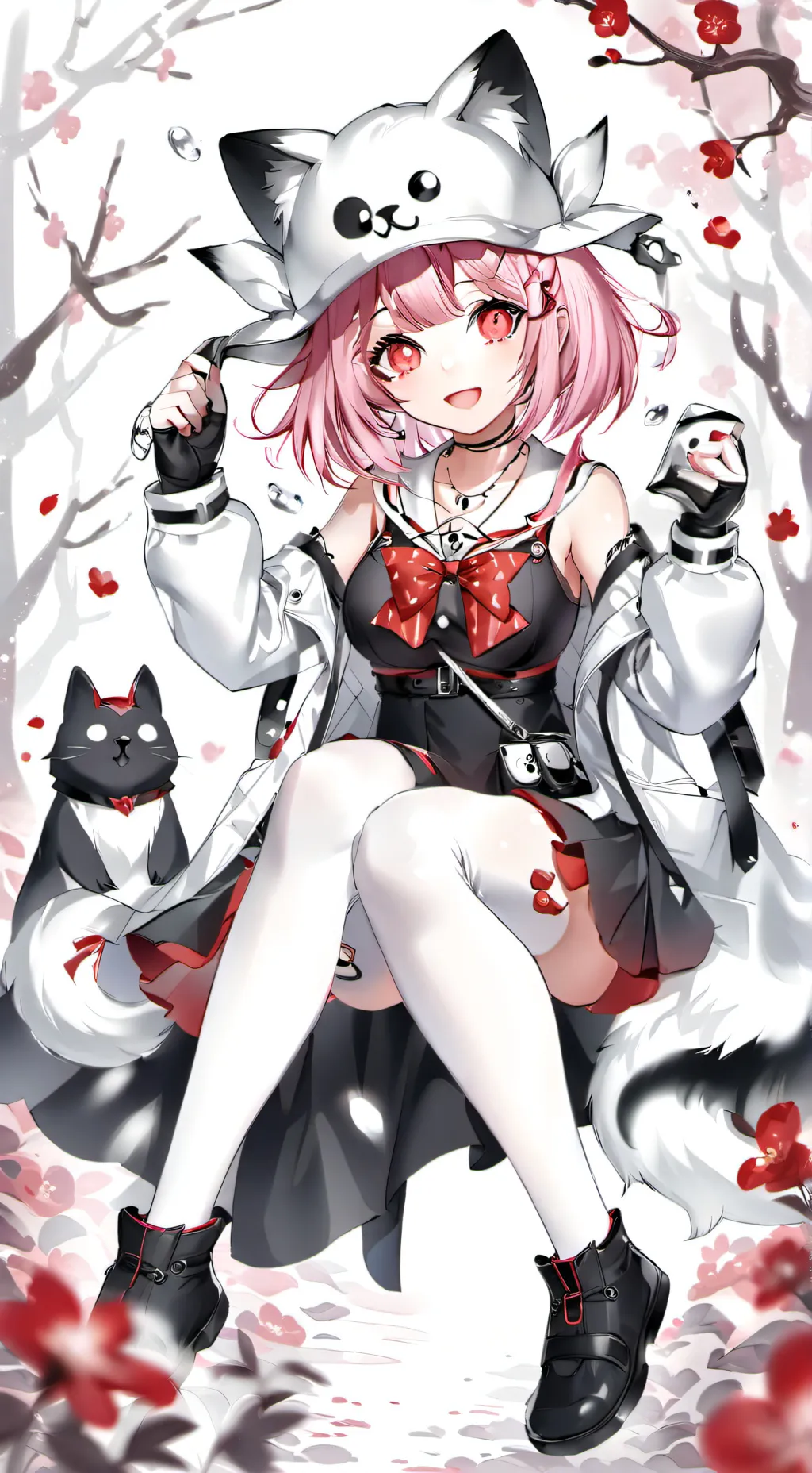 ai character: Luna background