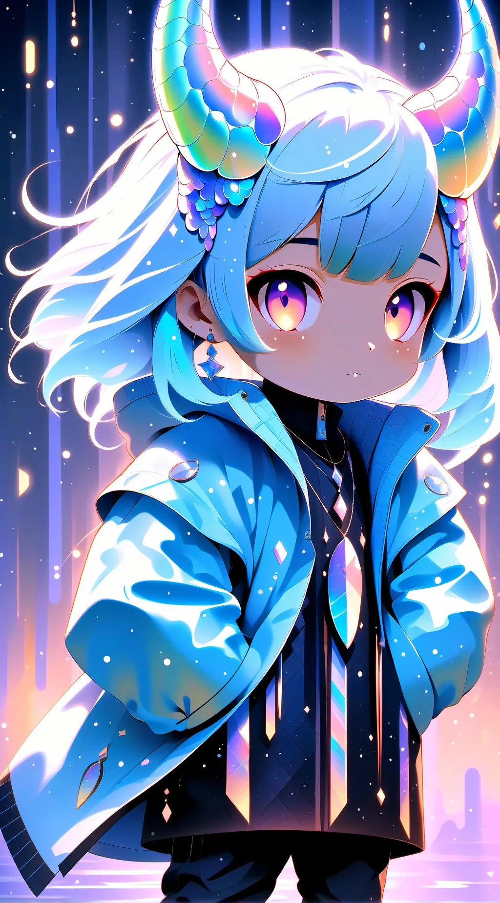 ai character: crystalline gamerz background