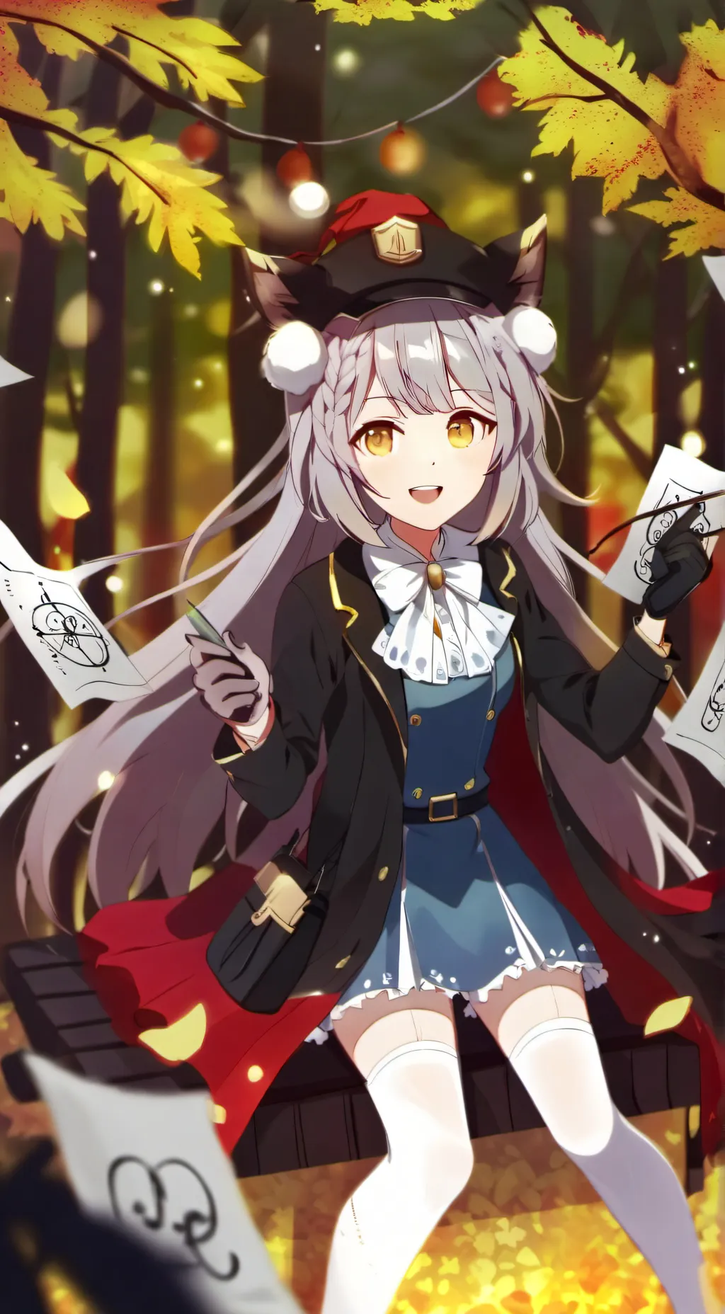 ai character: MHA x demon slayer background