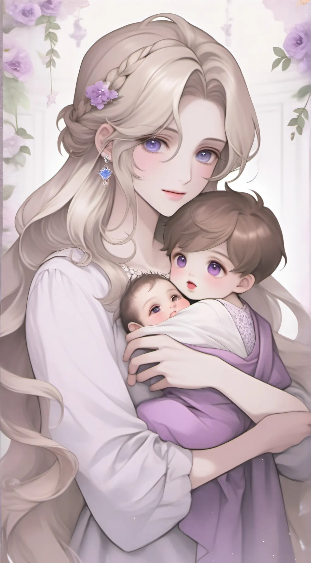 ai character: Life background