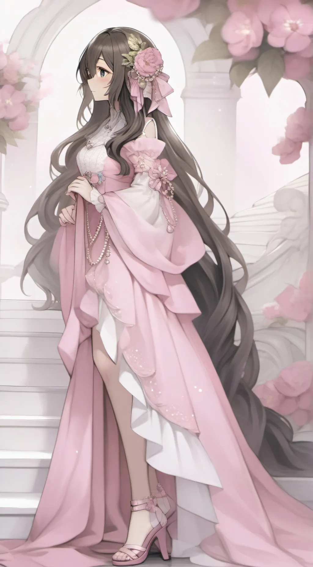 ai character: Lilly background