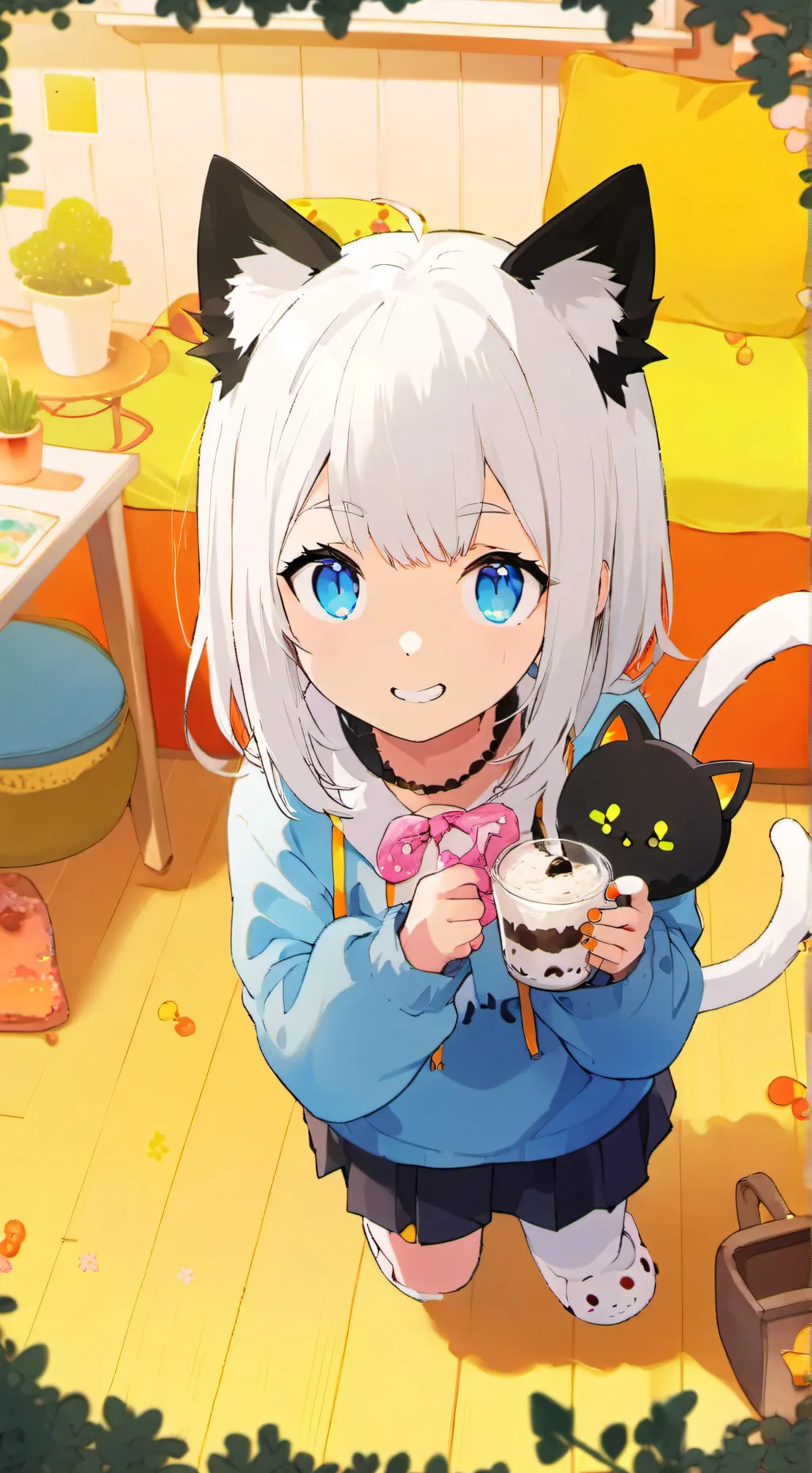 ai character: Mimika background