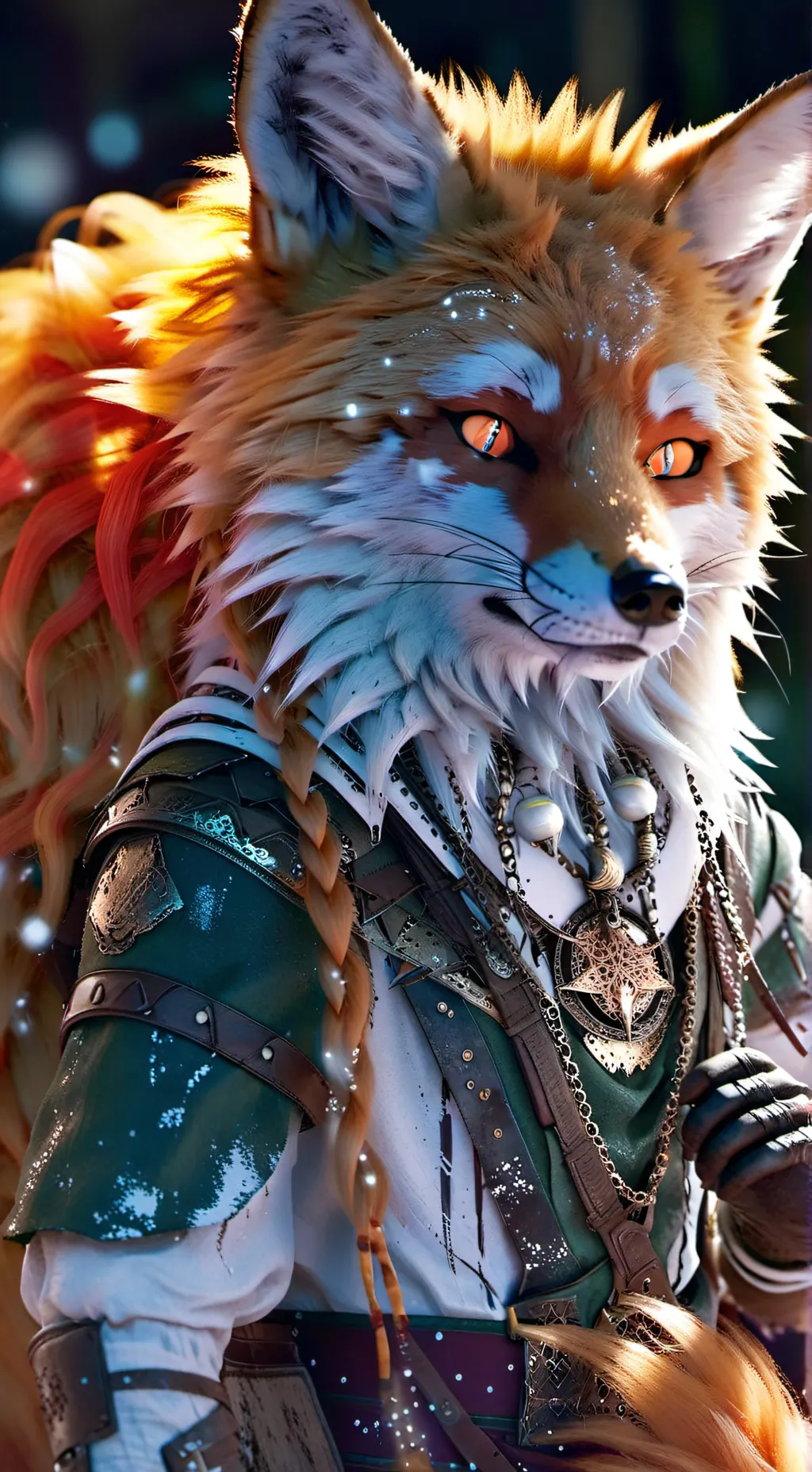 ai character: Fluffy Spirit Kits background