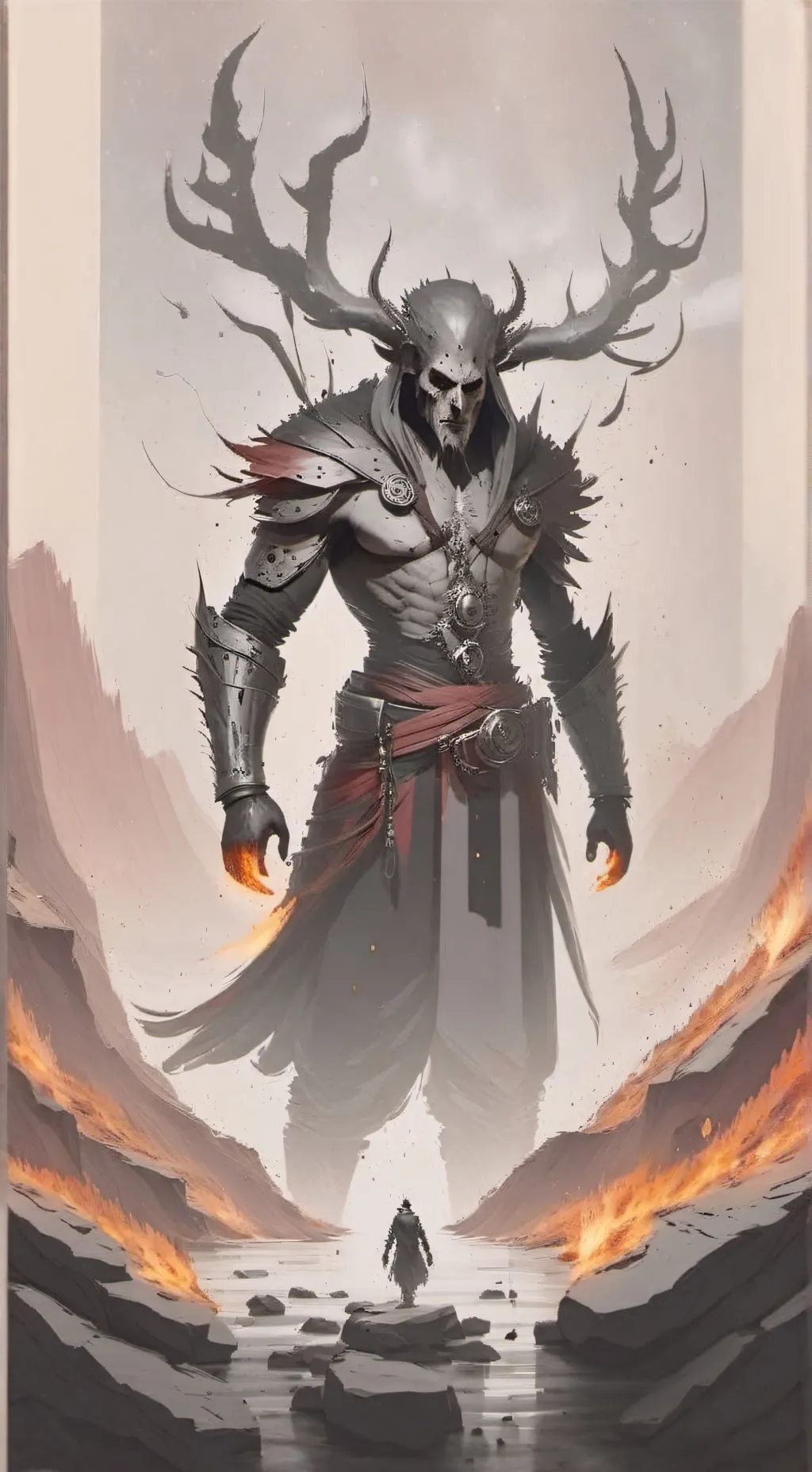 ai character: The unknown background