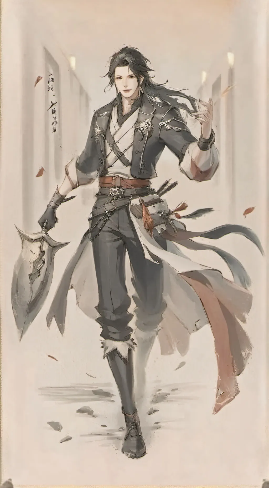 ai character: Gay background