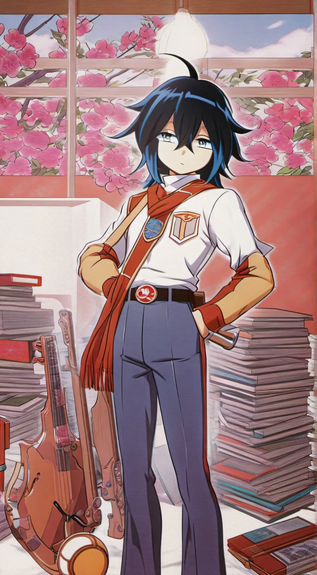 ai character: MISS CIRCLE background