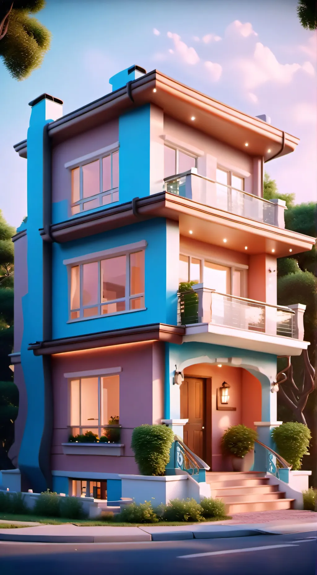 ai character: ti tan tans go background