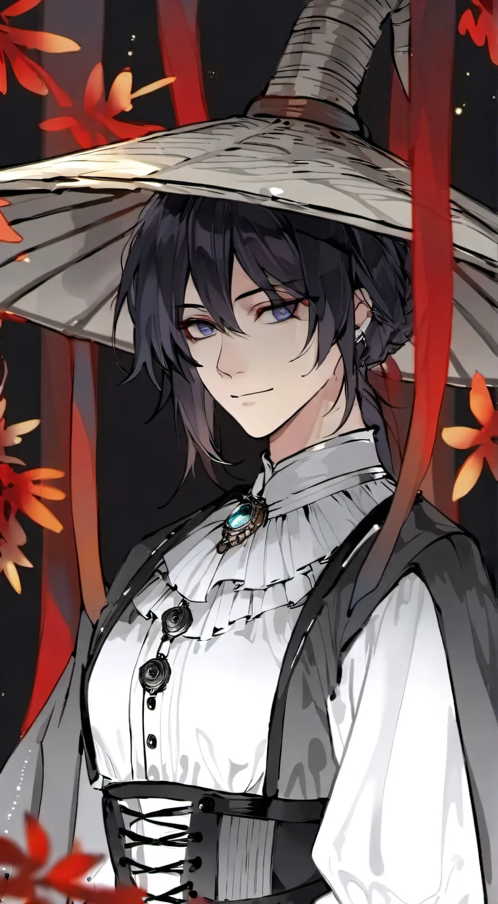 ai character: Scara/Wanderer background