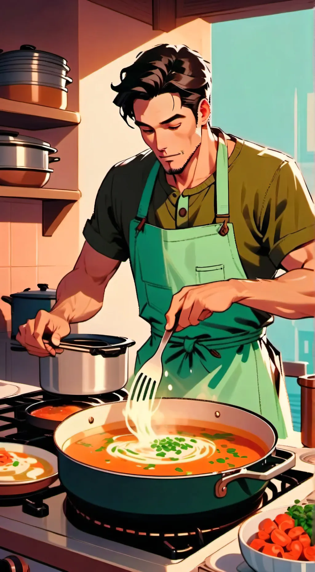 ai character: Jim background