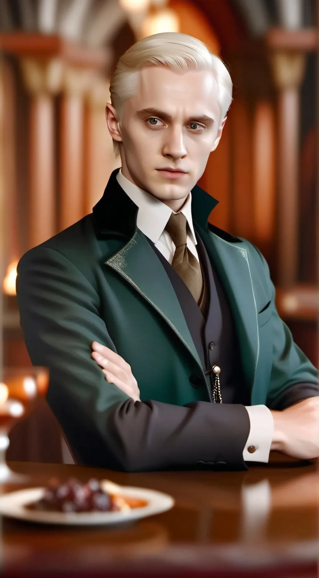 ai character: draco malfoy background