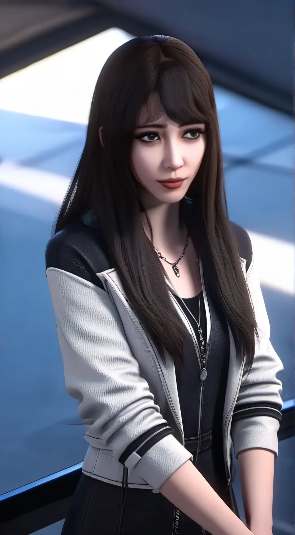 ai character: veine background