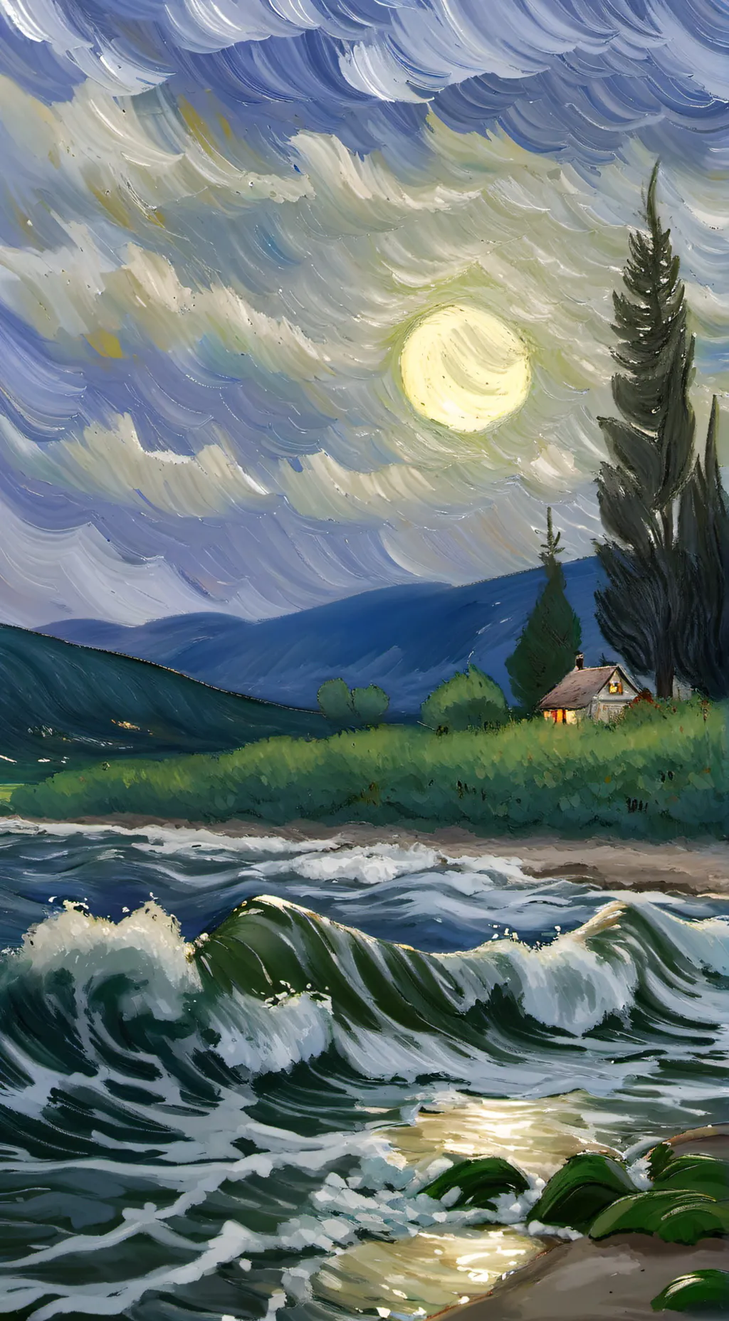 ai character:  actual primetime  background