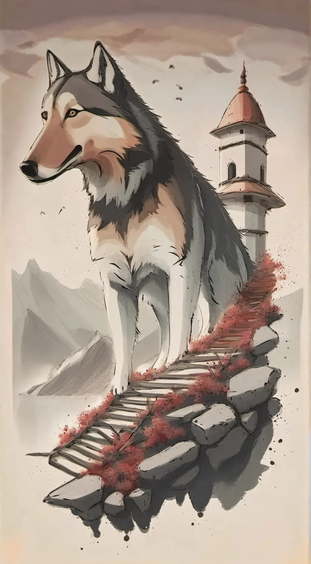 ai character: Hh background