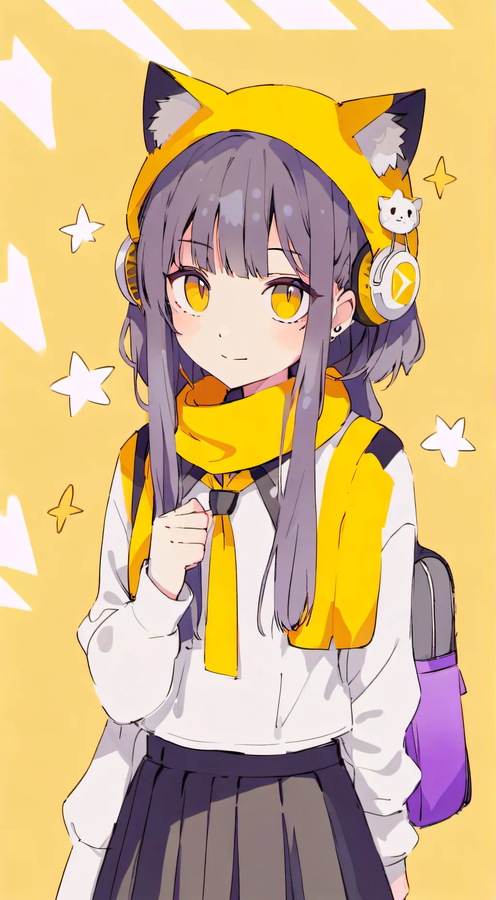 ai character: Lumina background