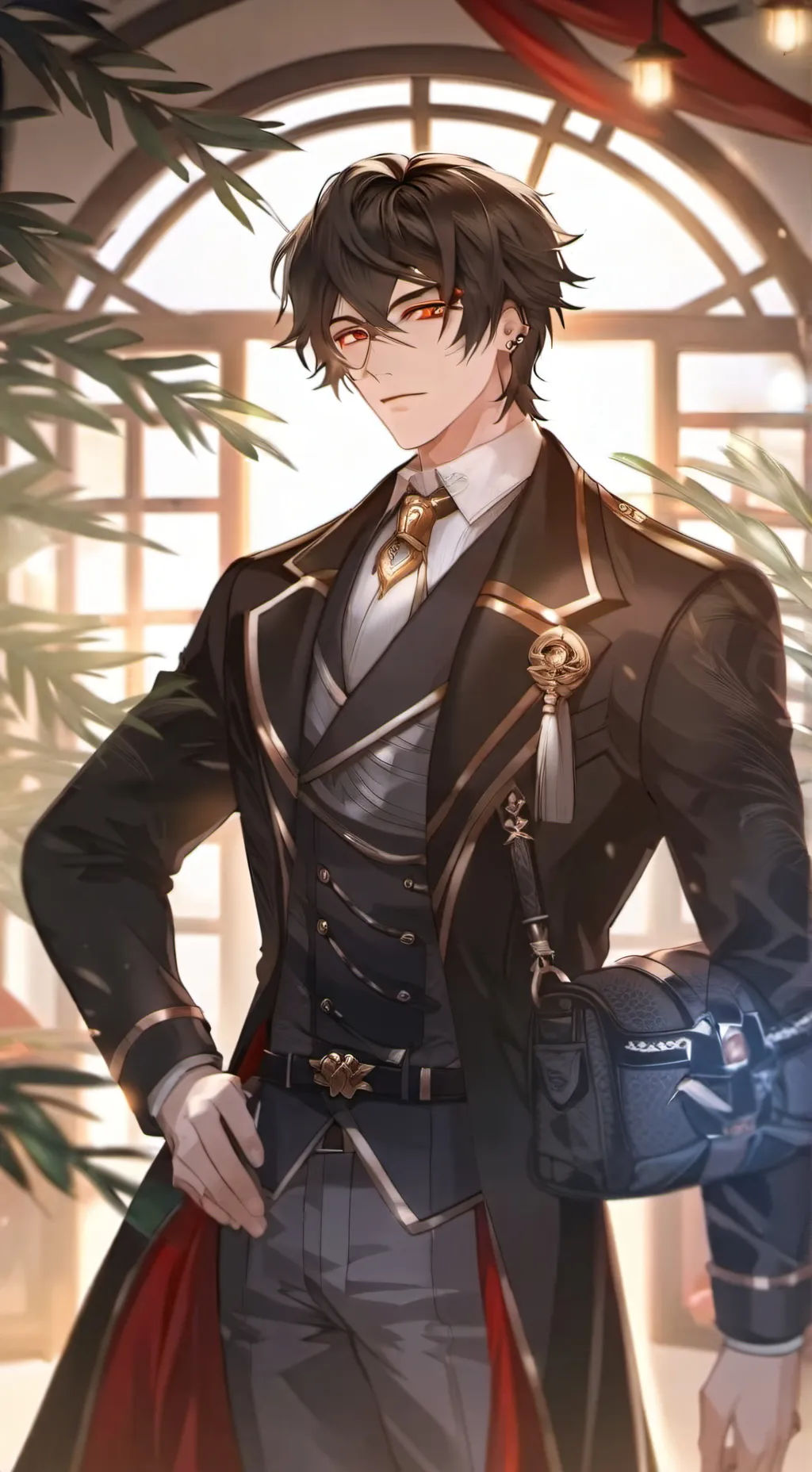 ai character: Zhongli background