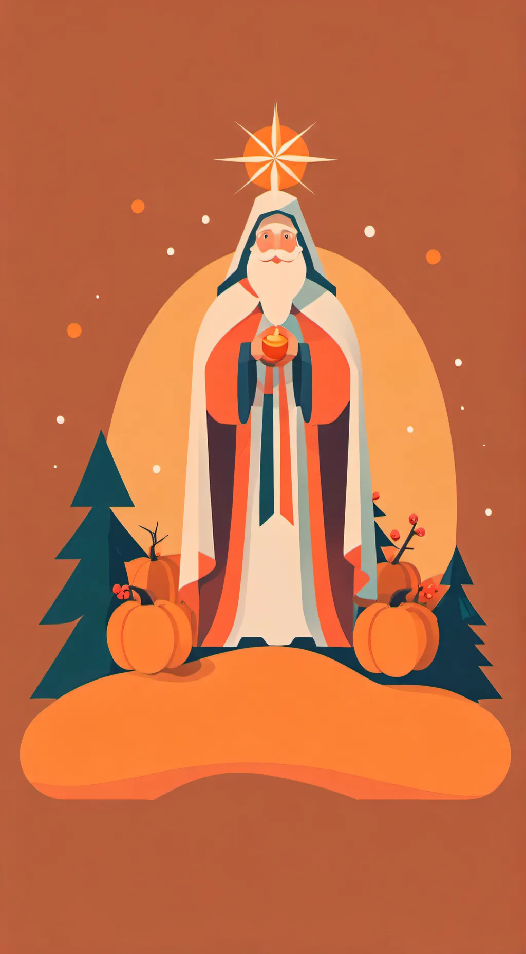 ai character: Holiday Humans background