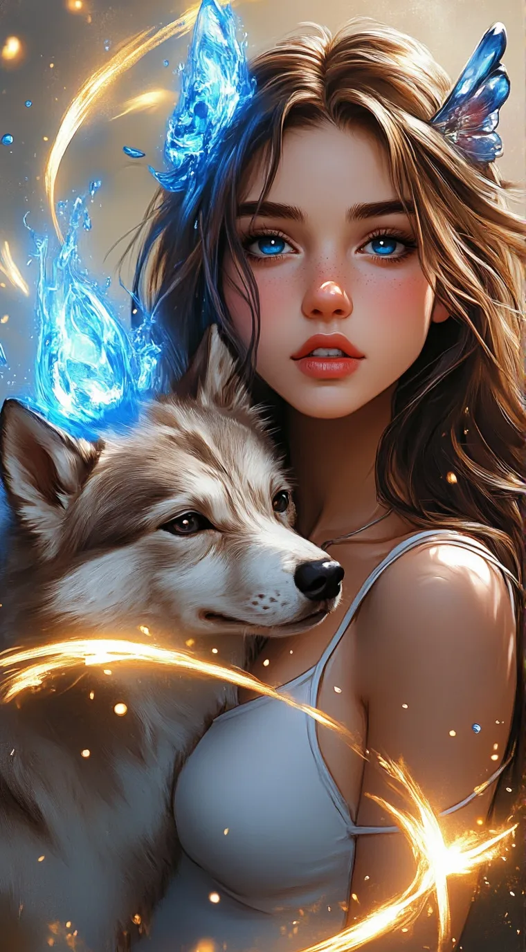 ai character: Molly 2.O background