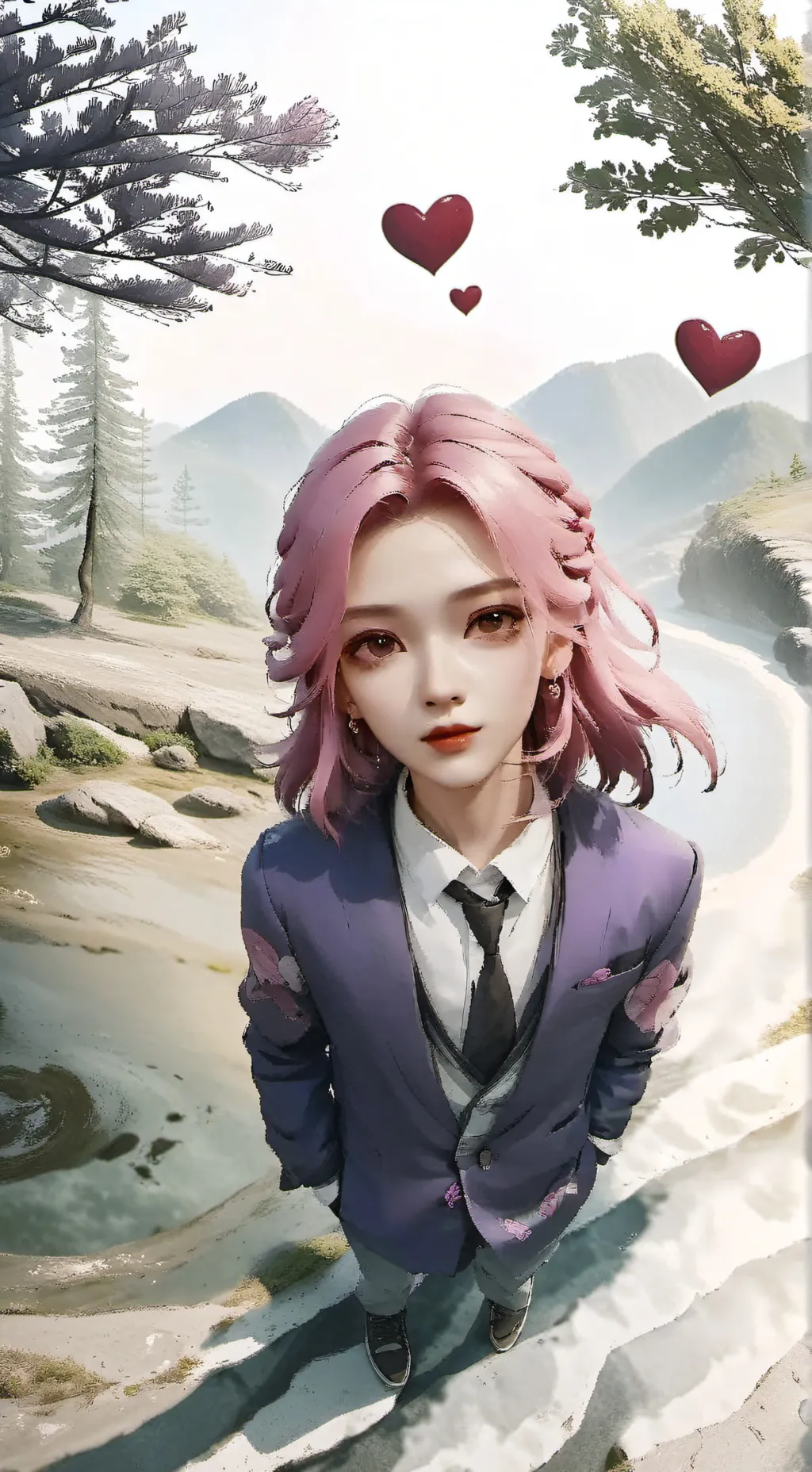 ai character: lilly background