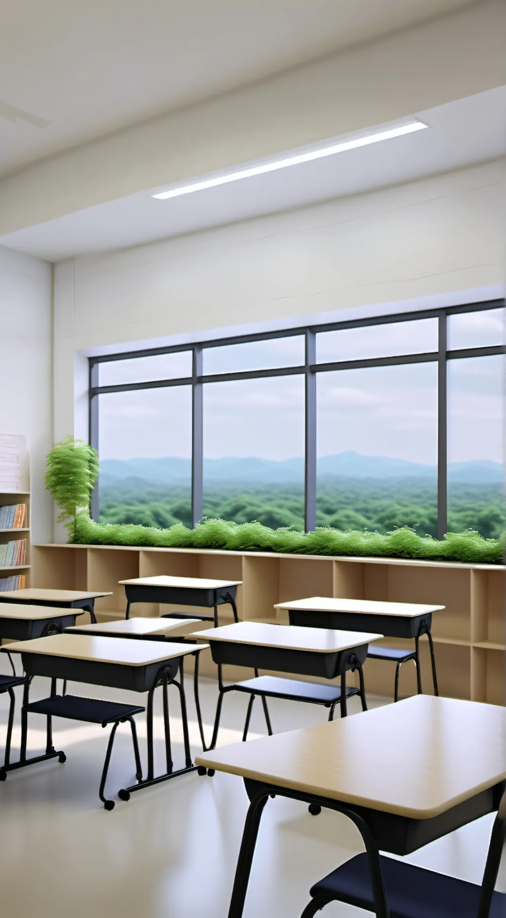 ai character: MHA lab background