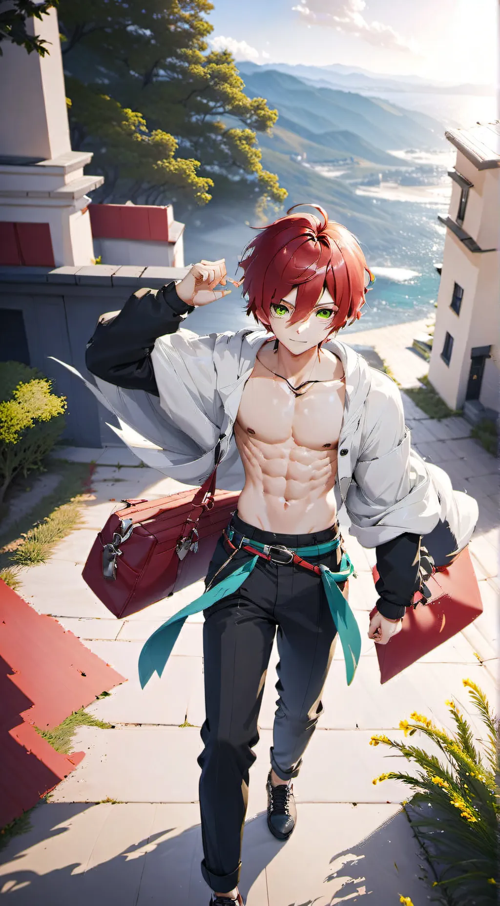 ai character: Lucas background