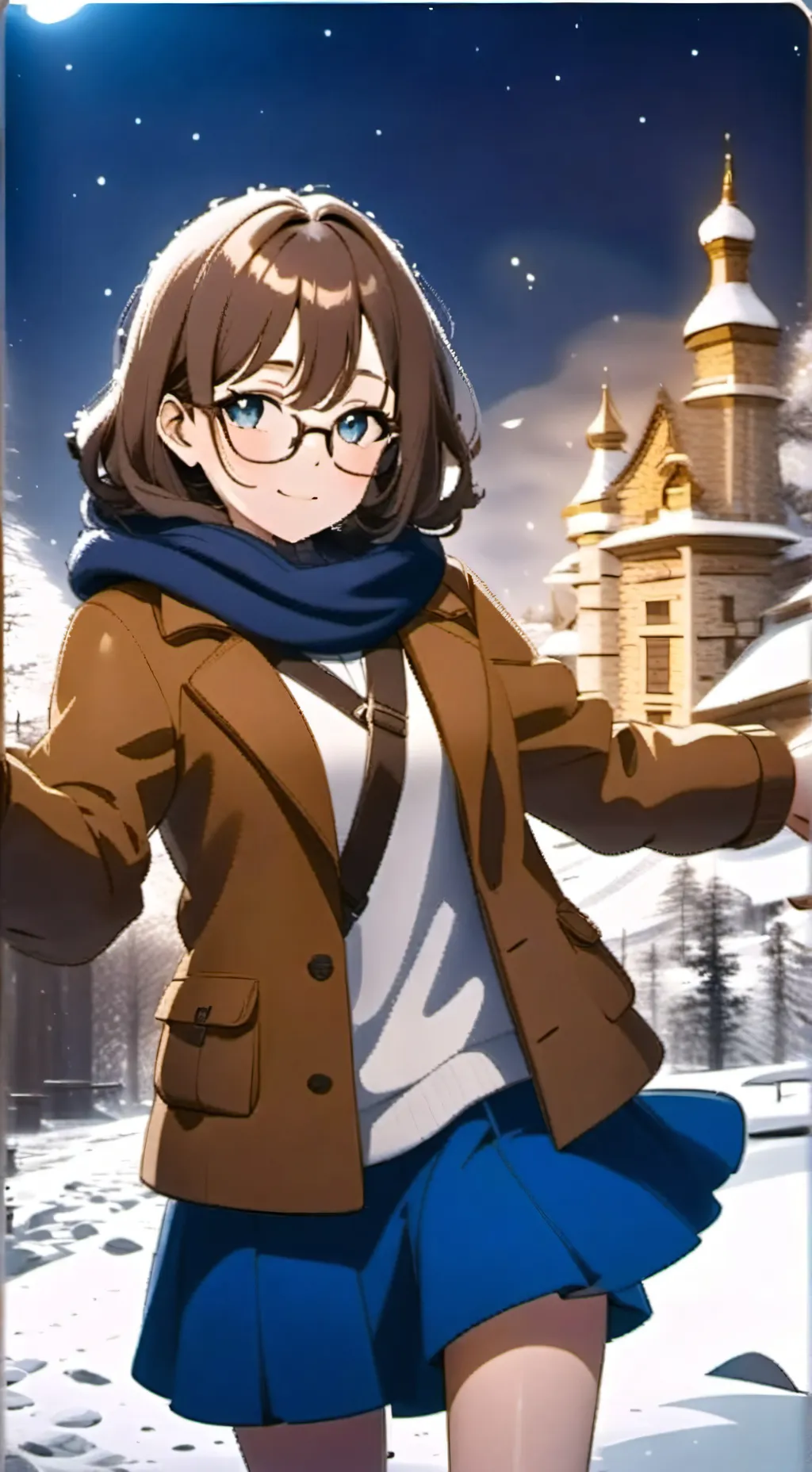 ai character: Надя background